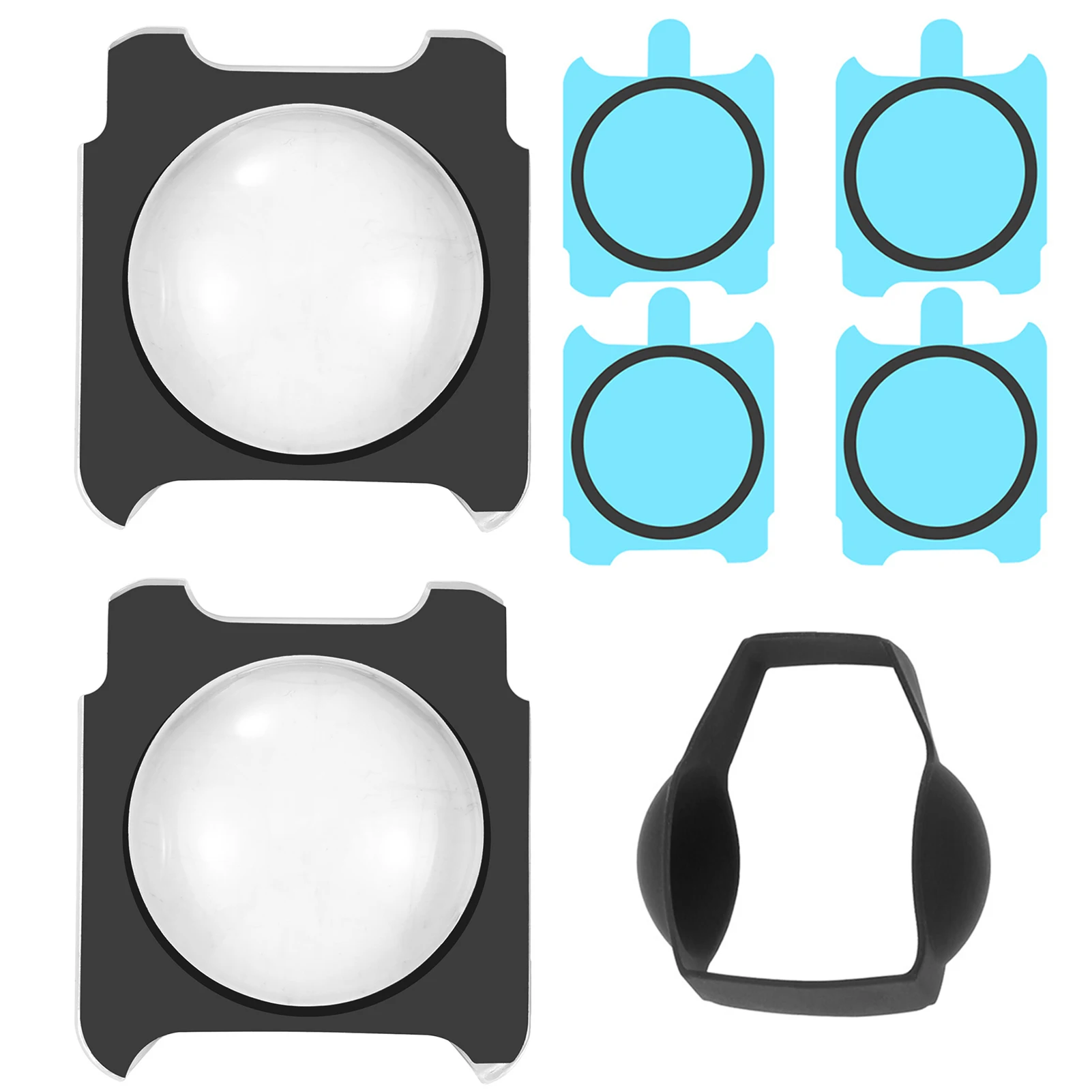 

For Insta 360R Dual-Lens Mod Camera Lens Guards For Insta 360R/Rs/Sphere Panoramic Lenses Protector Cover Cap Camera