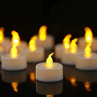 1224pcs tea light battery powered flameless led candles lights romantic tealight for wedding party indoor outdoor home decor