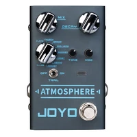 joyo r 14 multi effects reverb atmosphere reverb electric pedal bass volume digital reverb pedal plate church spring comet