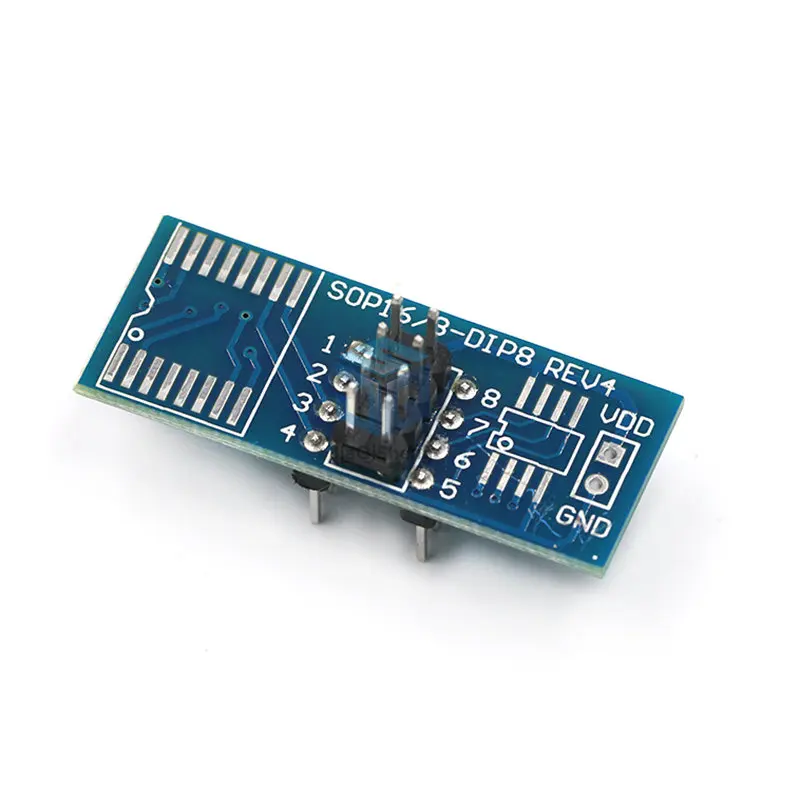 SOIC8 SOP8 Flash Chip зажим для проверки ИС Socket Adpter BIOS/24/25/93 программатор arduino - купить по
