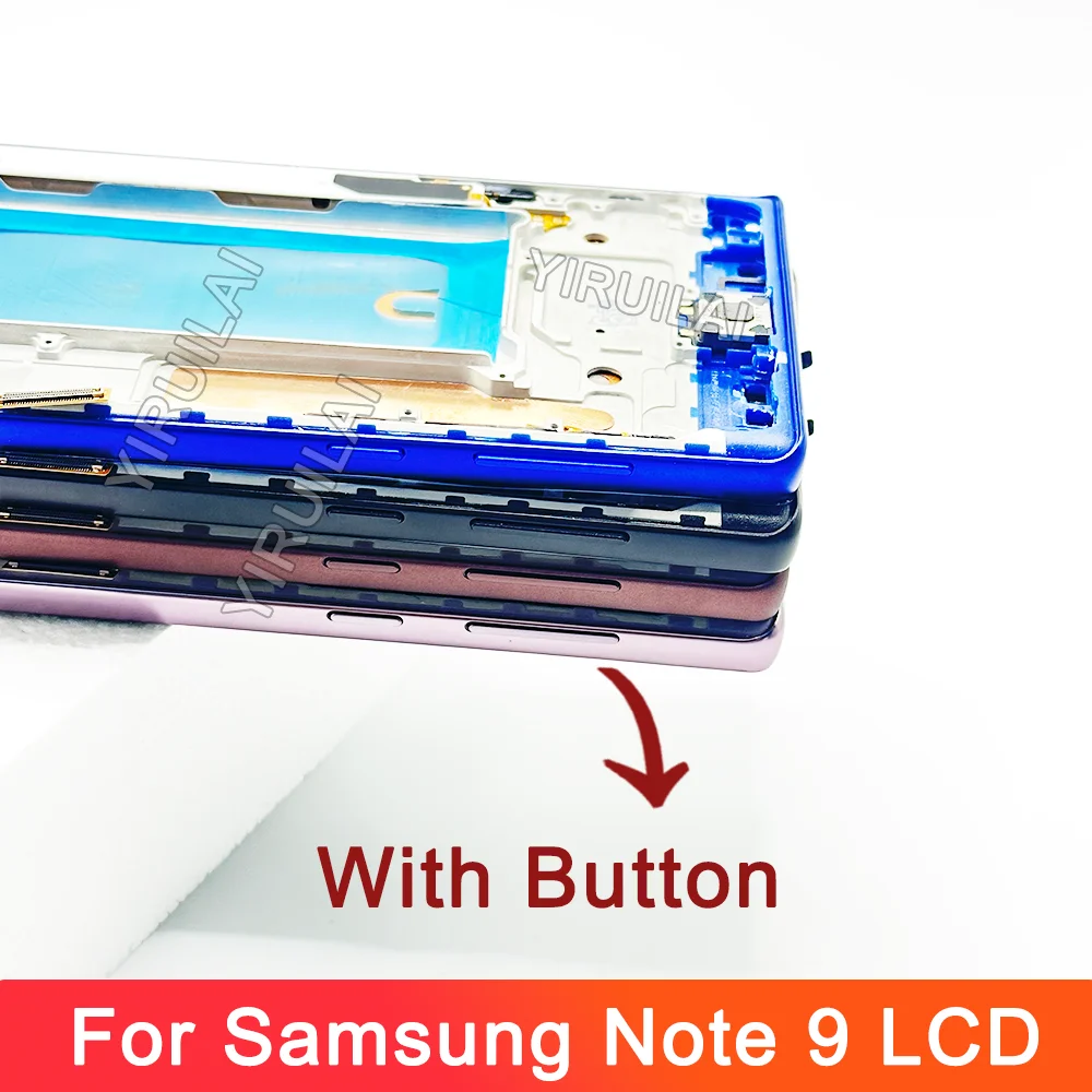 TFT для Samsung Galaxy Note 9 N960F N960FDS N960U ЖК-дисплей цифровой сенсорный экран с рамкой для Samsung Note 9 ЖК-дисплей в сборе (art.: 3920cc4e1f63b) - 3920cc4e1f63b