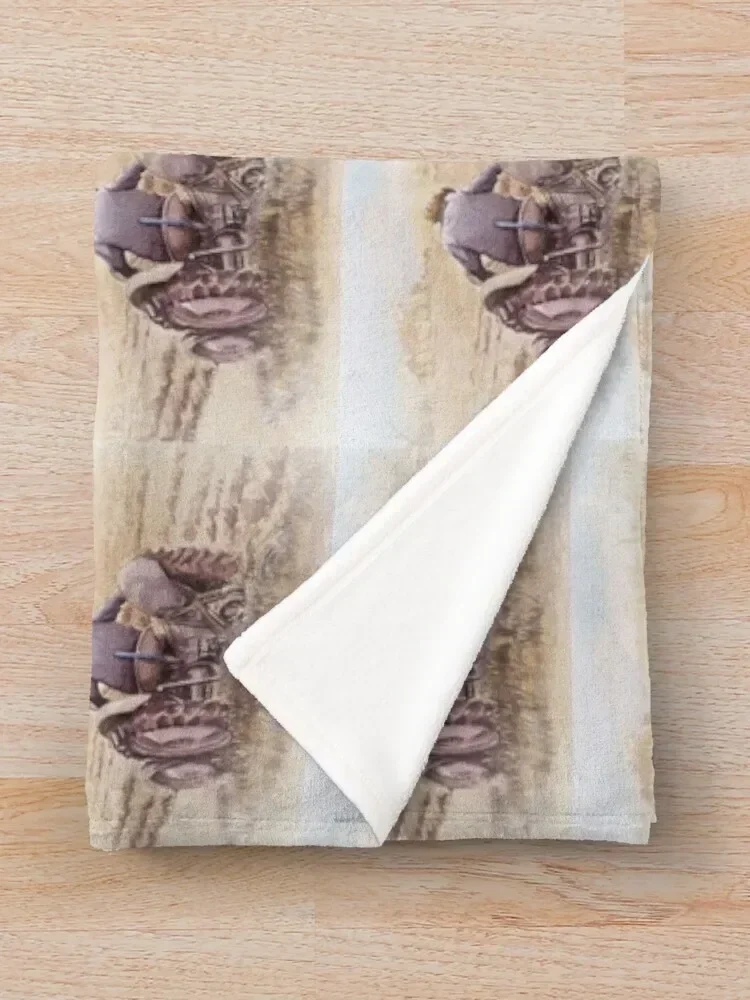 Fergie the маленький серый трактор роскошное дизайнерское одеяло из фланелевой ткани