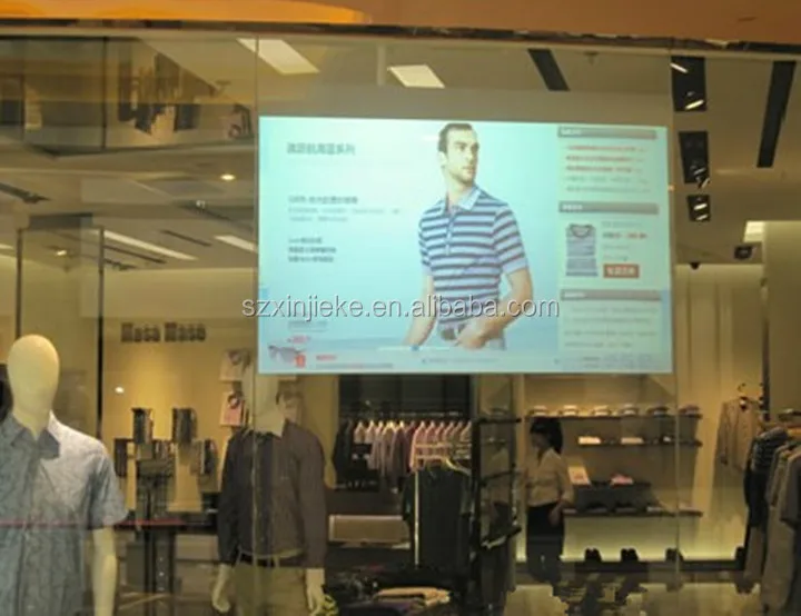 

Independent show touch projector screen mobile for exhibition