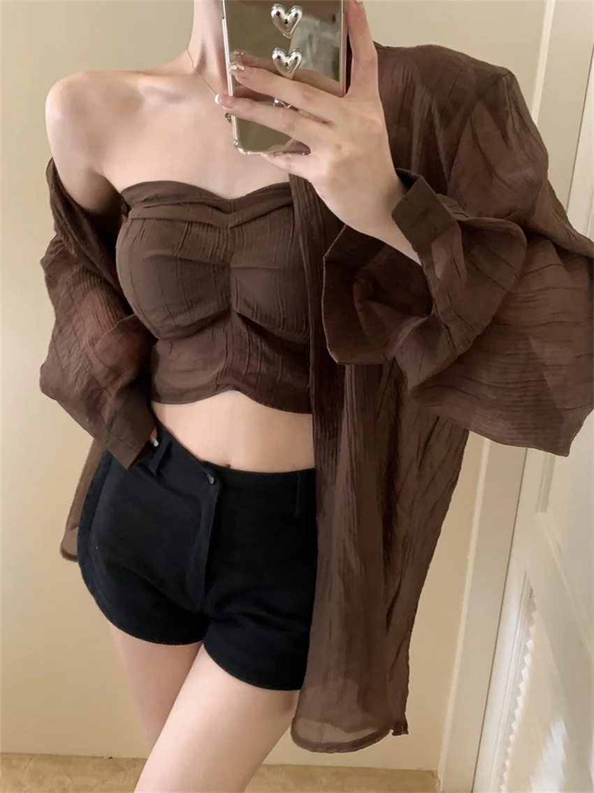 Майка Alien Kitty Женская Солнцезащитная с длинным рукавом повседневный