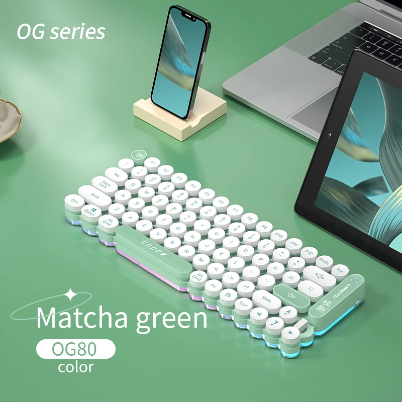 

keyboard k870t Bluetooth wired keyboard is light and fast