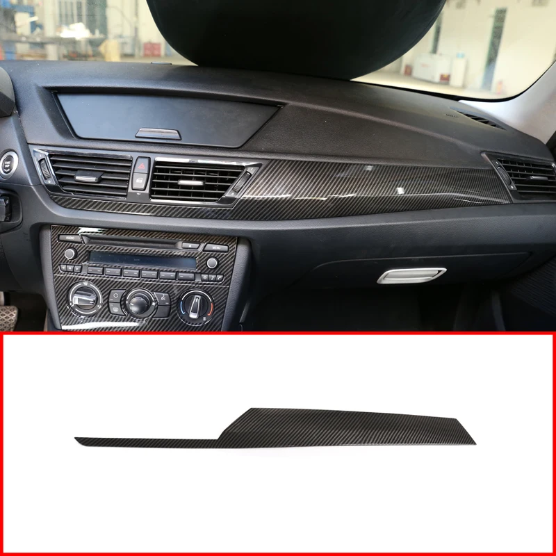 

Декоративная панель из АБС-пластика для центральной консоли BMW X1 E84 2011-2015, аксессуары для левого руля