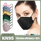 Цветные ffp2 маски fpp2 4 слоя kn95 маска Корейская ffpp2 маска черная маска ffp2 маски для взрослых Защитная тушь для ресниц kn95