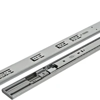 1 pair heavy duty drawer slide rail 45mm high load capacity cold rolled steel drawer runners for home furniture hardware