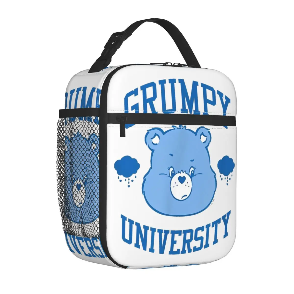 Изолированная сумка для обеда Care Bears Grumpy University портативный контейнер
