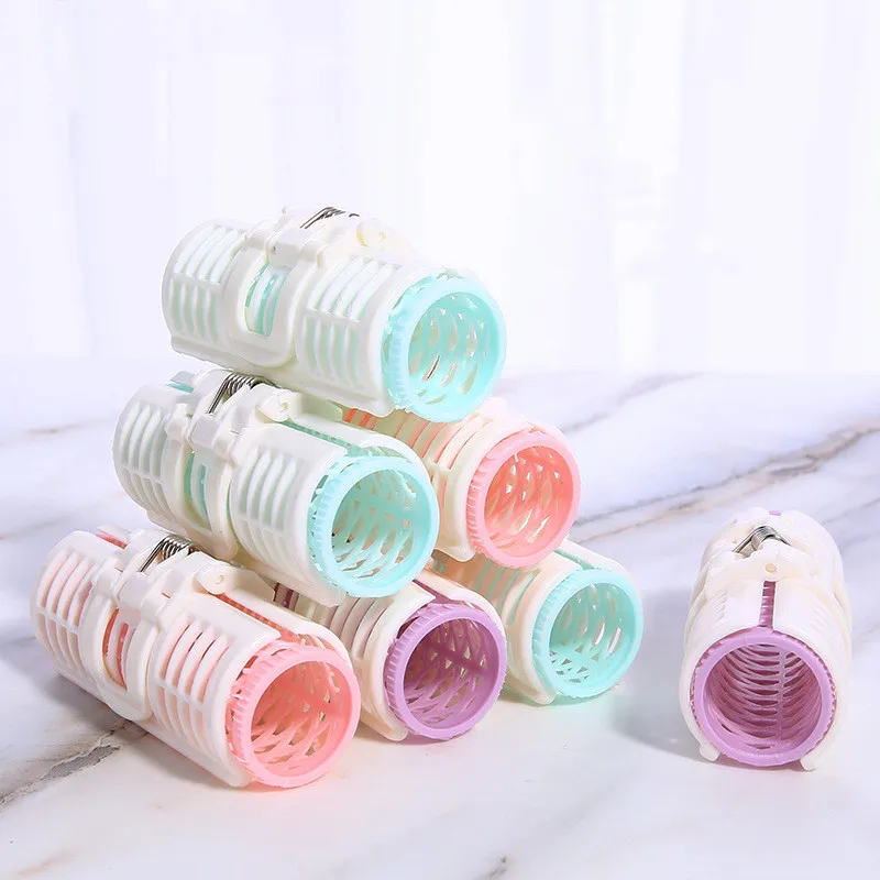 

Heatless Curls Hair Fluffy Clip Air Bangs Hair Curler Self-adhesive Hair Rollers Bangs Clips Women DIY Hair Styling Tool