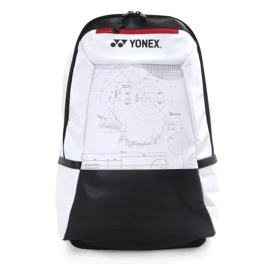 Original YONEX New Korea 2023 Spring Men Women Couple Version Drawing Color Matching Shoulder Badminton Bag 4Pcs Racket Backpack