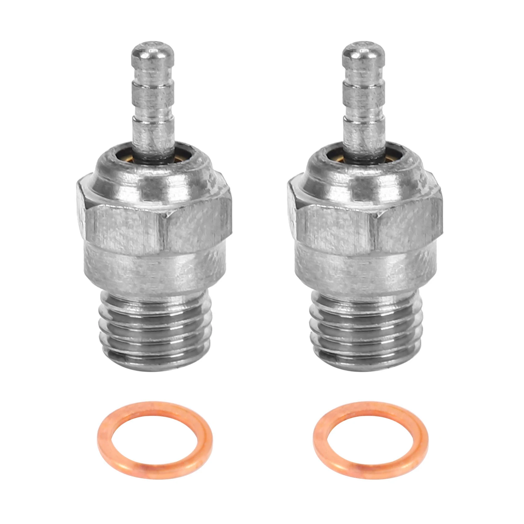 

2 Pcs Glow Plugs Hot Spark Vertex SH Engine Parts Accessories for Nitro Truck Replace OS RC Car HSP 70117,
