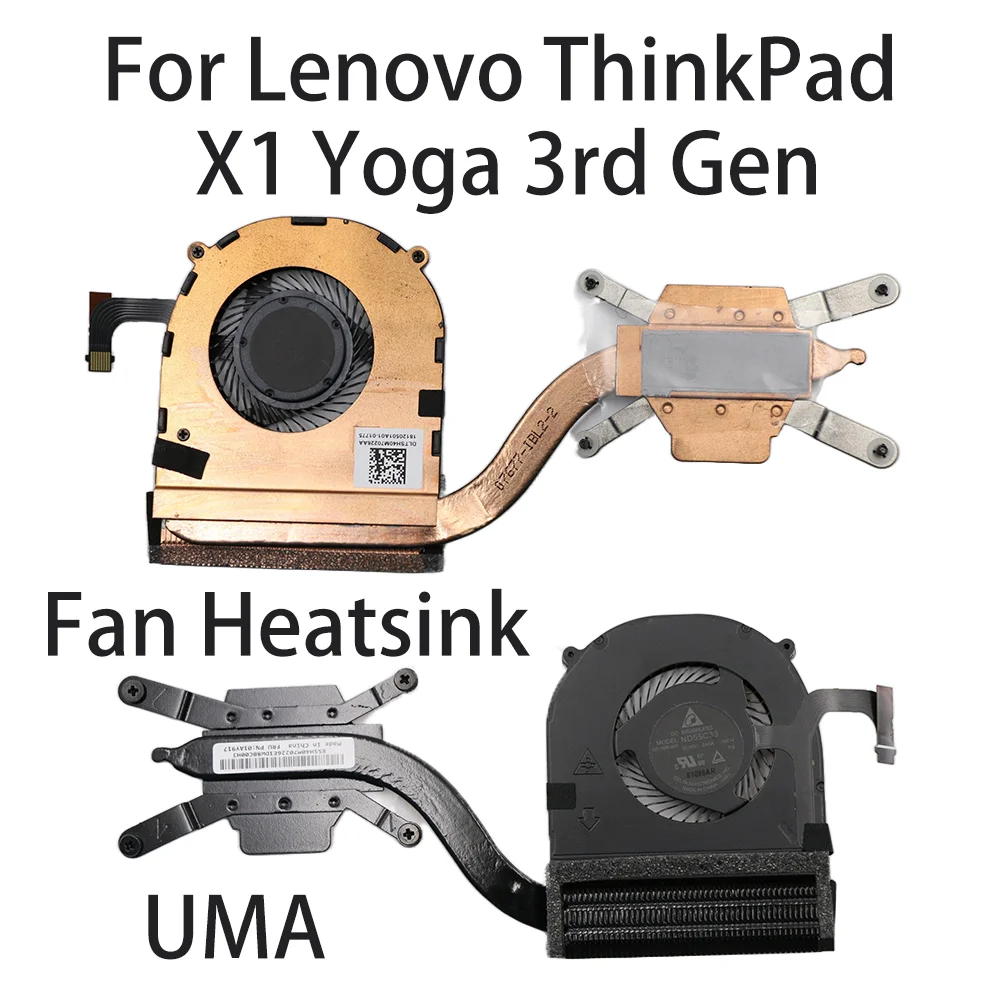 Оригинальный вентилятор для ноутбука Lenovo ThinkPad X1 Yoga 3-го поколения радиатор кулер