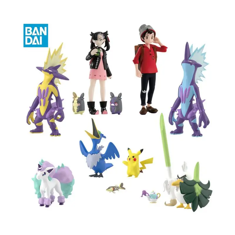 

Оригинальные фигурки героев мультфильма «Покемон», масштаб мира, галар, регион Vol.2, коллекционные модели игрушек