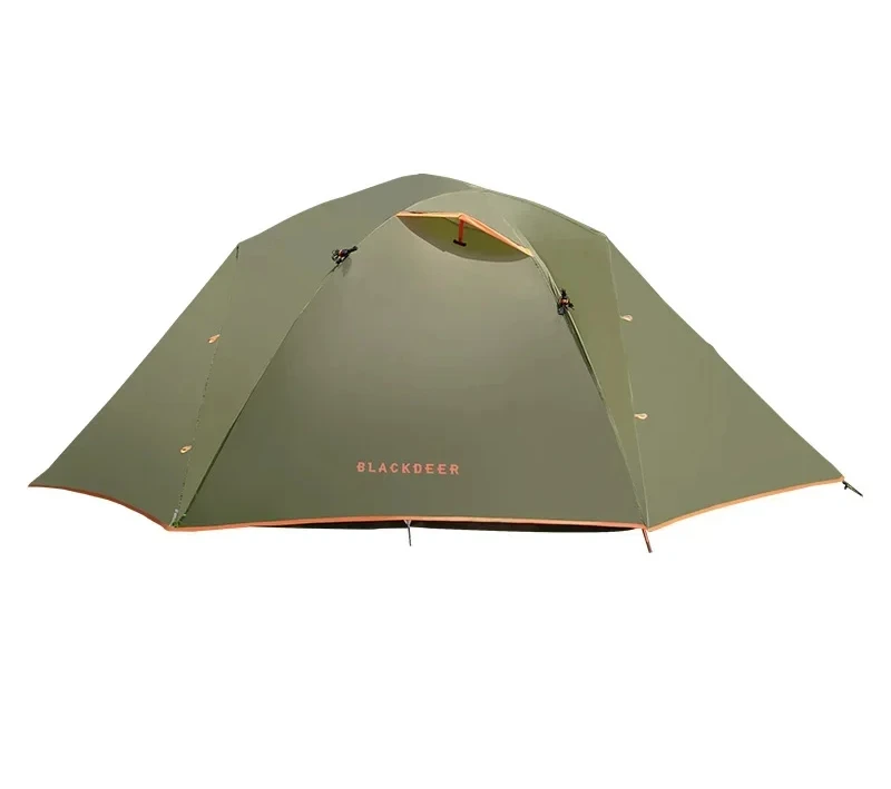Туристическая палатка 2V2 легкая на 2 человек с силиконовым покрытием для пешего