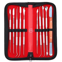 10pcsset new high quality dental wax carving tools set surgical dentist sculpture knife instruments tool dental lab equipment