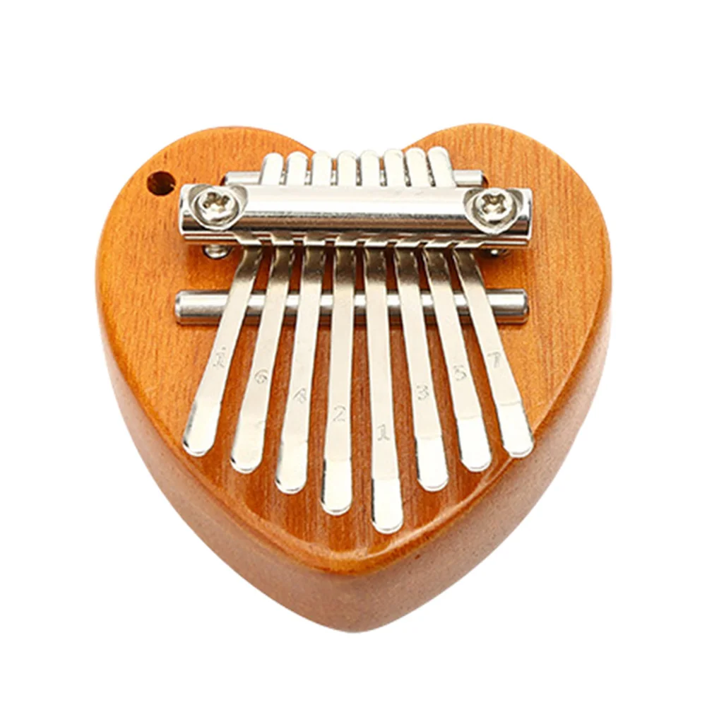 

Мини-пианино Kalimba, 8 клавиш, портативное изысканное Пальчиковое пианино, простой в освоении музыкальный инструмент для начинающих