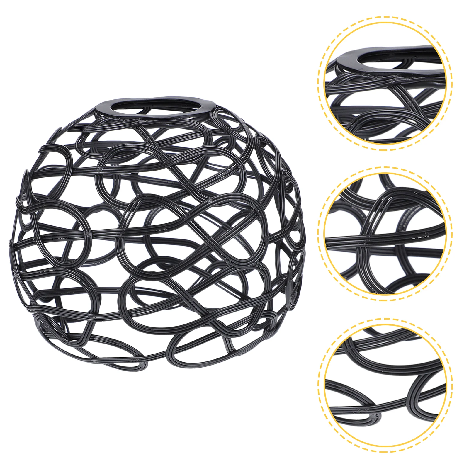 

Metal Wire Lamp Shade Hollow Out Lamp Cover Decorative Lamp Shade Replacement