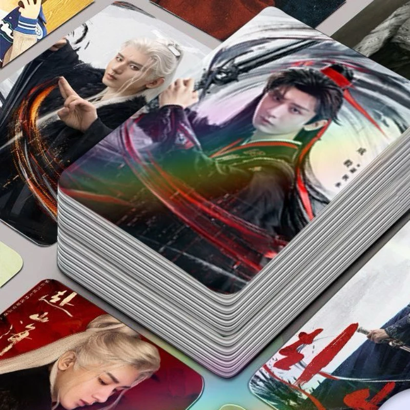 Двусторонние фотокарточки Cheng Yi Gu Li Na Zha 3 дюйма