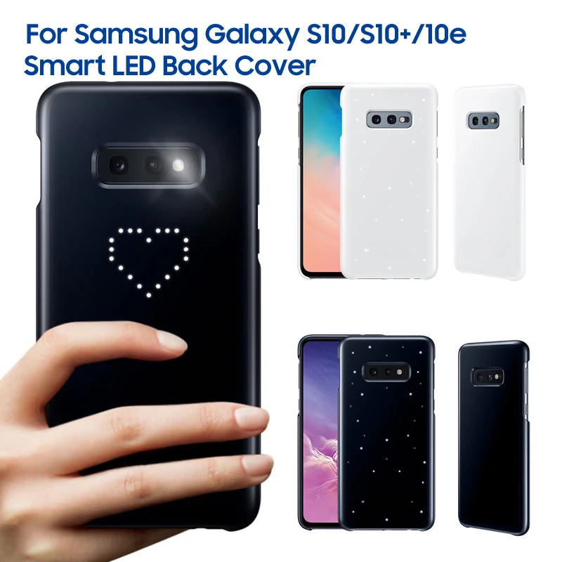 Умный светодиодный чехол для Samsung Galaxy S10Plus S10E S10 Plus SM-G9730 G9750 с эмоциональным