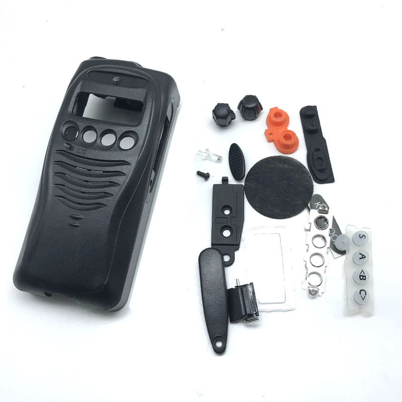 New Front Panel Cover Case Housing Shell with Volume Channel Knobs for Kenwood Radio TK3217 TK3212 TK2212 TK2217 TK-3217 TK-2217