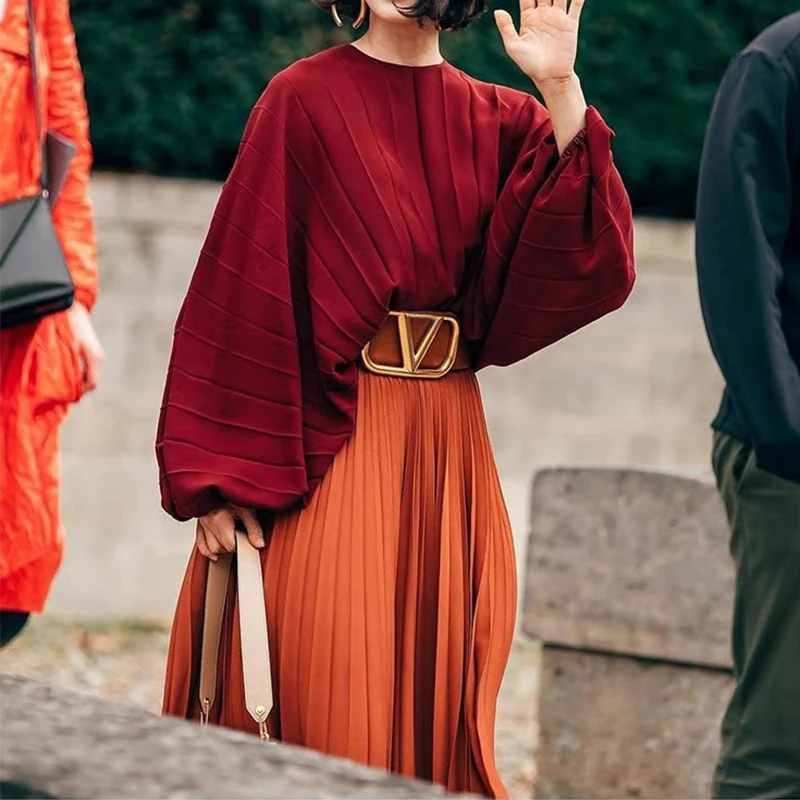 

Женский ремень из натуральной кожи, роскошный брендовый дизайнерский ремень с толстой талией, шикарный ремень для платья, праздвечерние чн...