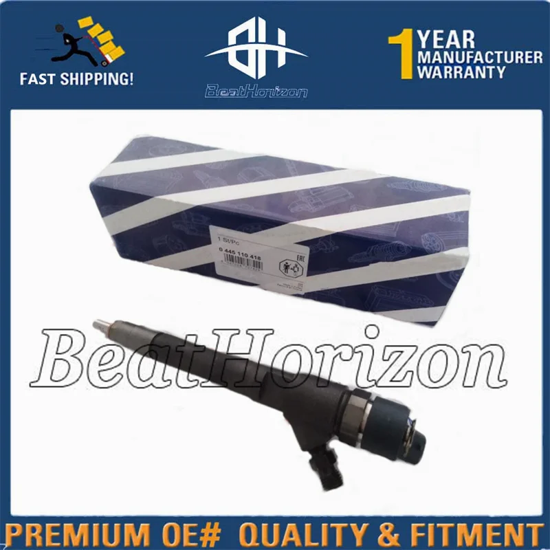 

New Diesel Common Rail Fuel Injector 0445110418, 0445110520, 504289548, 5801483286