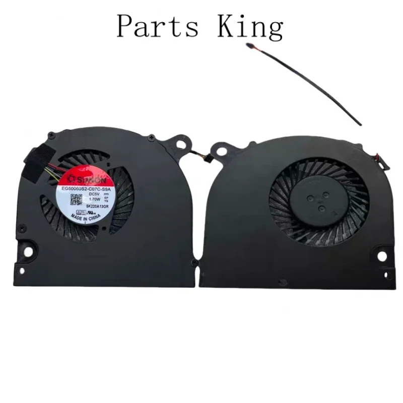 Вентилятор охлаждения процессора ноутбука EG50060S2-C07C-S9A dc5v 1 70 Вт 4pin для GPD WIN3 G1618-03