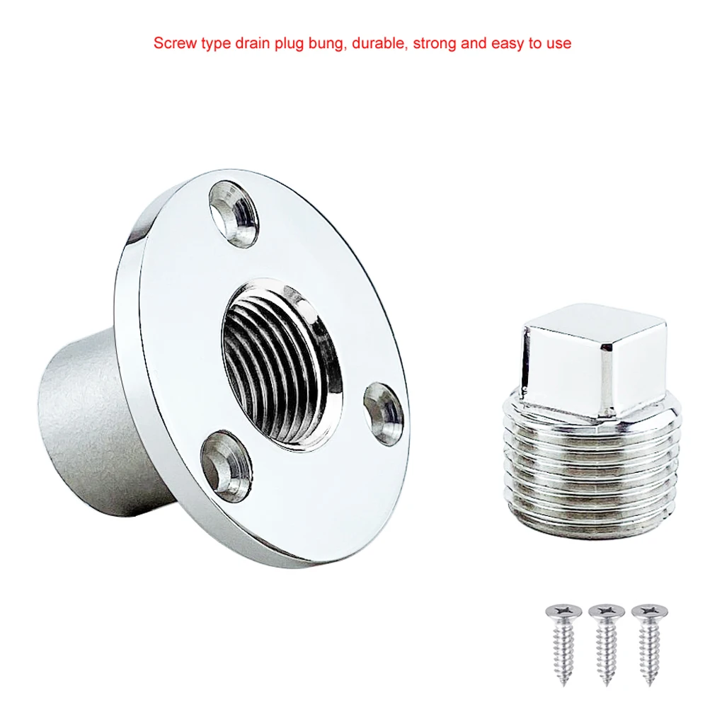 

Стопор для слива лодки для 1 дюймового отверстия, резьба, Каяка, фурнитура, аксессуары