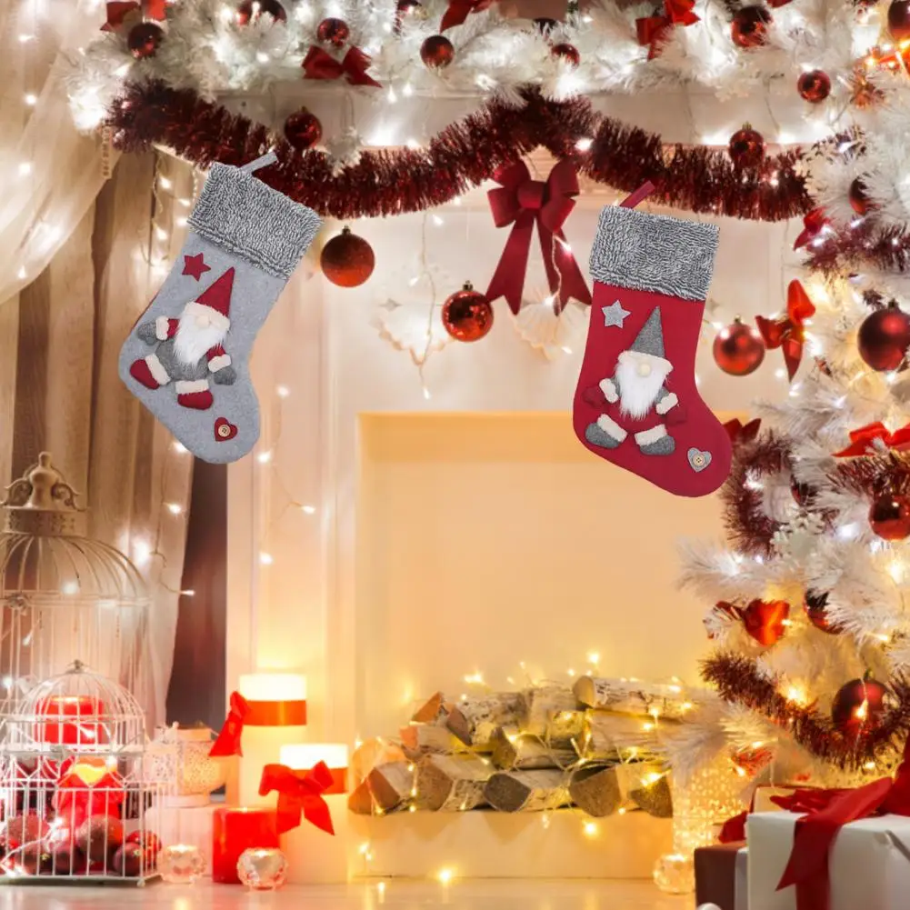 

Конфетные чулки, инновационное тонкое мастерство, легкая фотография на Рождество