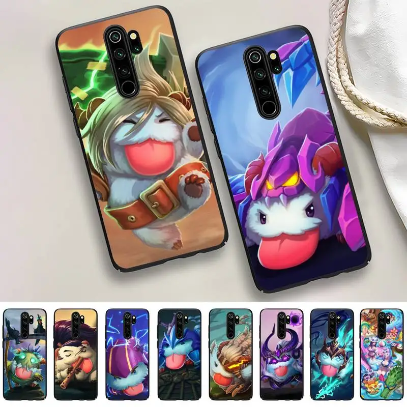 

League of Legends cute Poro Phone Case for Redmi 5 6 7 8 9 A 5plus K20 4X S2 GO 6 K30 pro