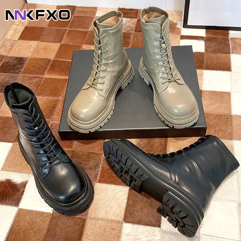 

Женские ботильоны из натуральной кожи, однотонные, очень мягкие, vc4846