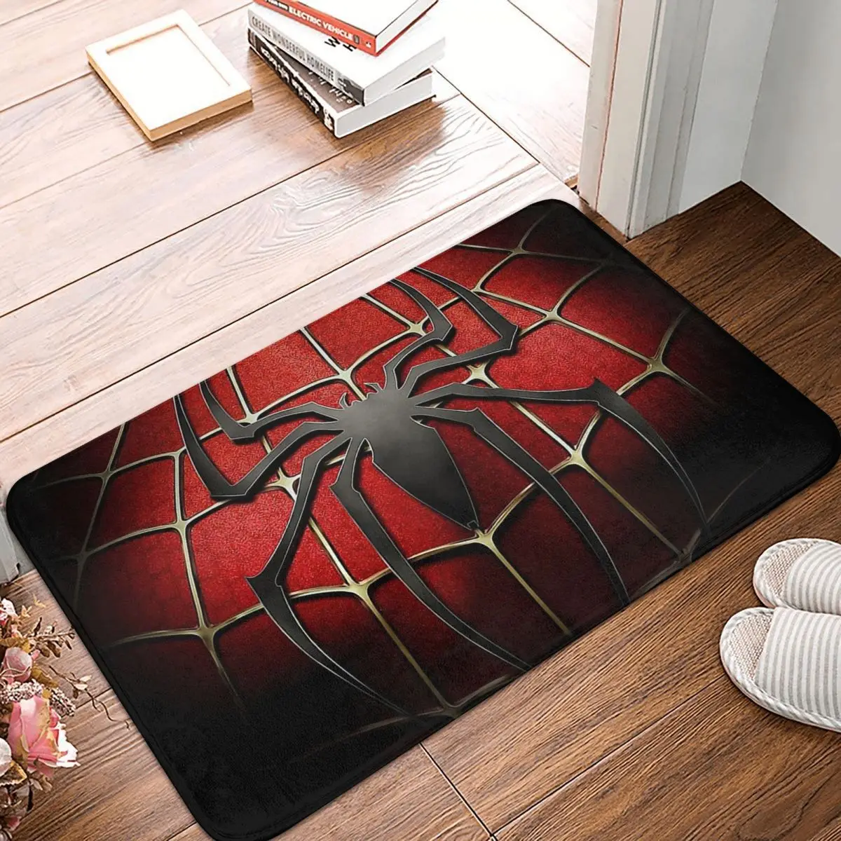 

Spider Web Anti-Slip Doormat Kitchen Mat Chest Balcony Carpet Welcome Rug Home Decorative