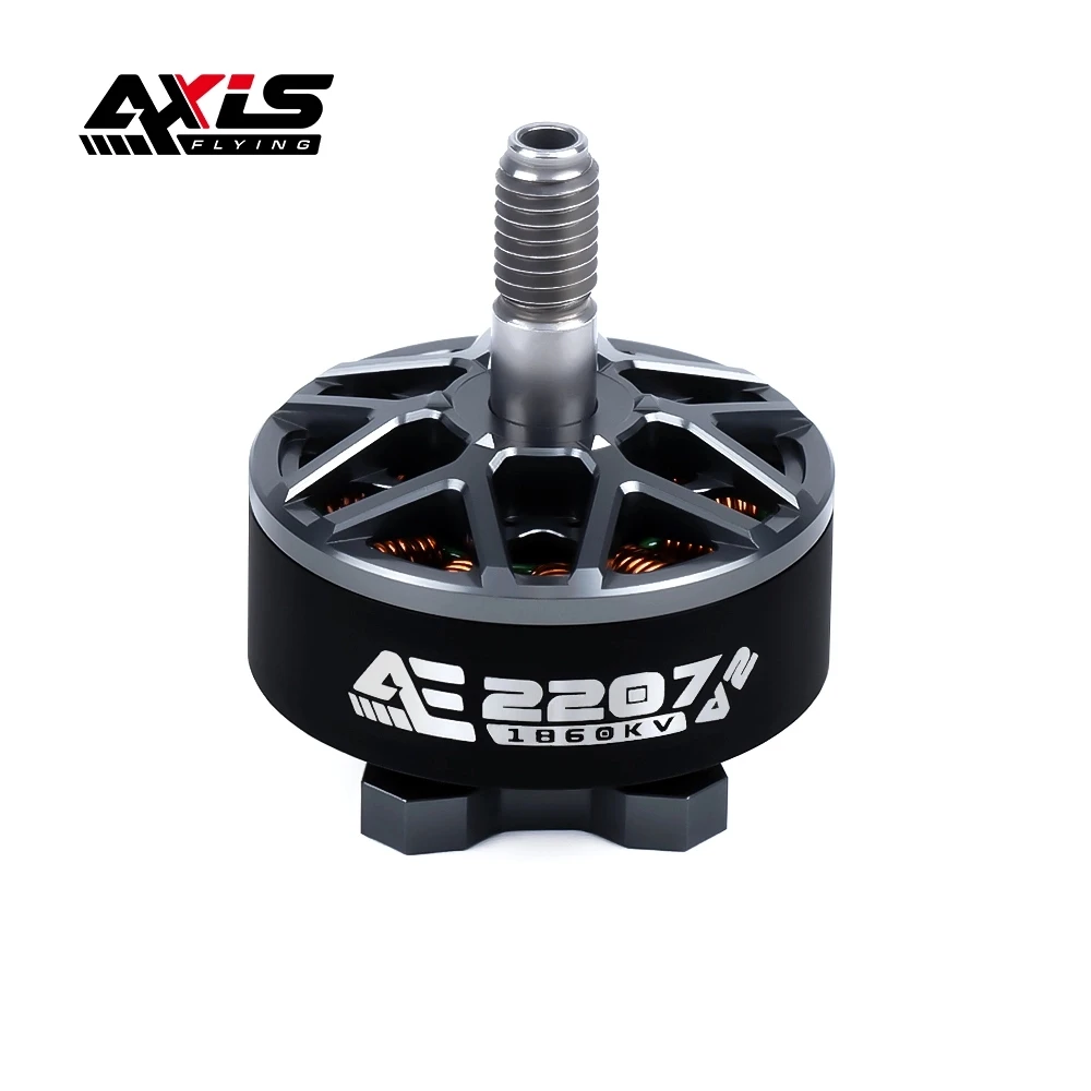 AxisFlying AE2207 V2 1860KV 1960KV 4 ~ 6S Lipo Бесщеточный двигатель Вал 5 мм Подходит 5-дюймовый