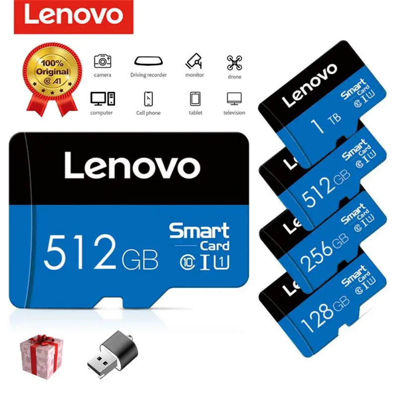 

Lenovo карта памяти, 512 ГБ, 256 ГБ