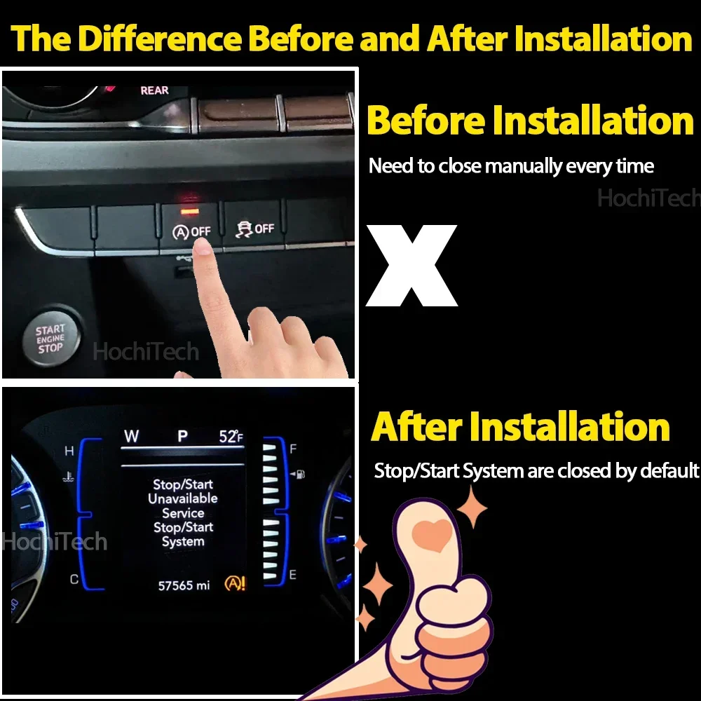 Автоматическая остановка запуска системы двигателя выключение устройства