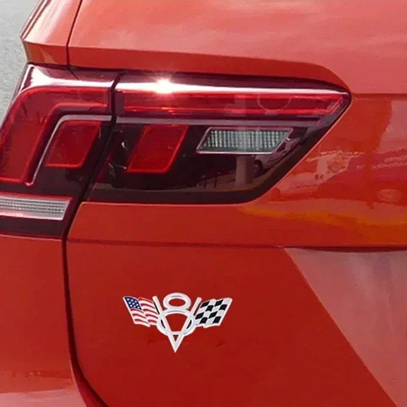 10 3x6 1 см V8 Франция Америка Италия Германия национальный флаг металлический кузов