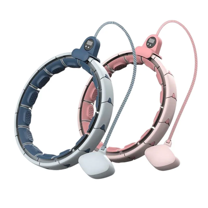 

Adjustable Smart Sport Hoop With Massage Ball Counting Fitness Thin Waist Abdominal Ring Exercise Circle Home Training Tool