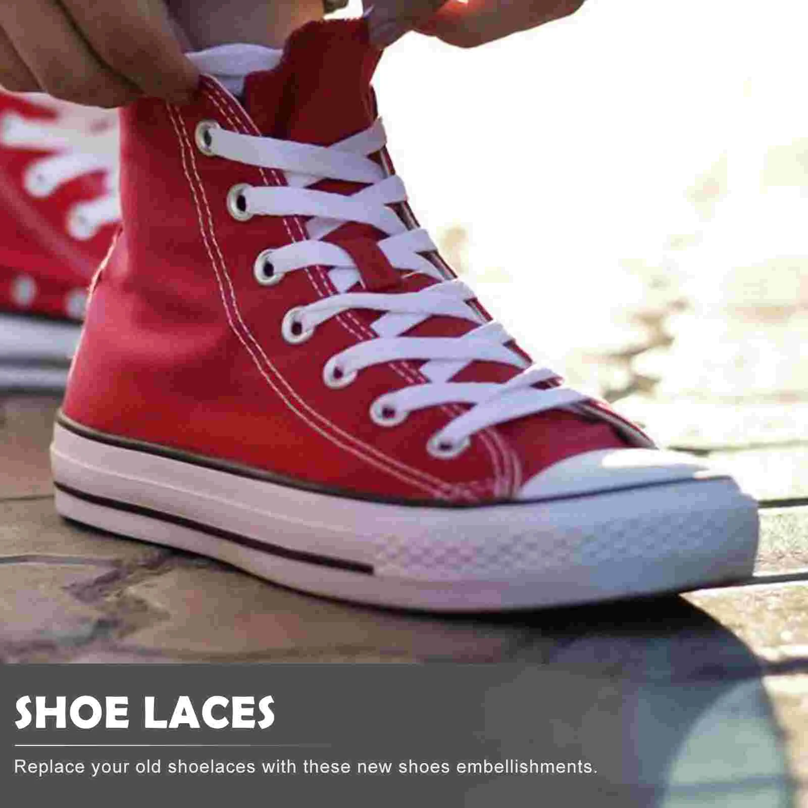 10 Pairs Outdoor Shoelaces Elastic Shoelaces Shoelaces Replacement Laces Sneakers Running Shoes Laces Colorful Sneakers