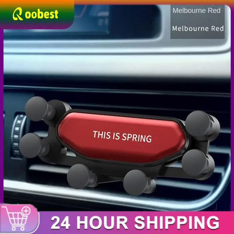 

Держатель для телефона автомобильный гравитационный с креплением на вентиляционное отверстие