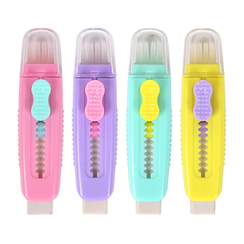 

Ластик с нажимным нажатием, мягкая резиновая щетка-карандаш для рисования, вытирания Канцтовары