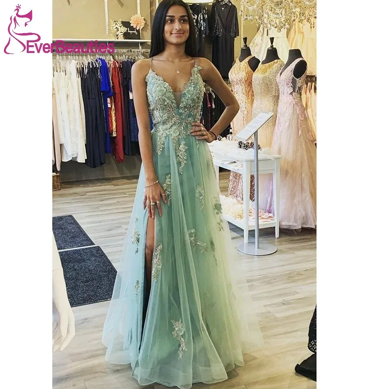 

Vestidos De Fiesta Elegantes Para Mujer 2023 Tulle Lace Prom Dress Vestidos Para Eventos Especiales A-Line Formal Party Dress