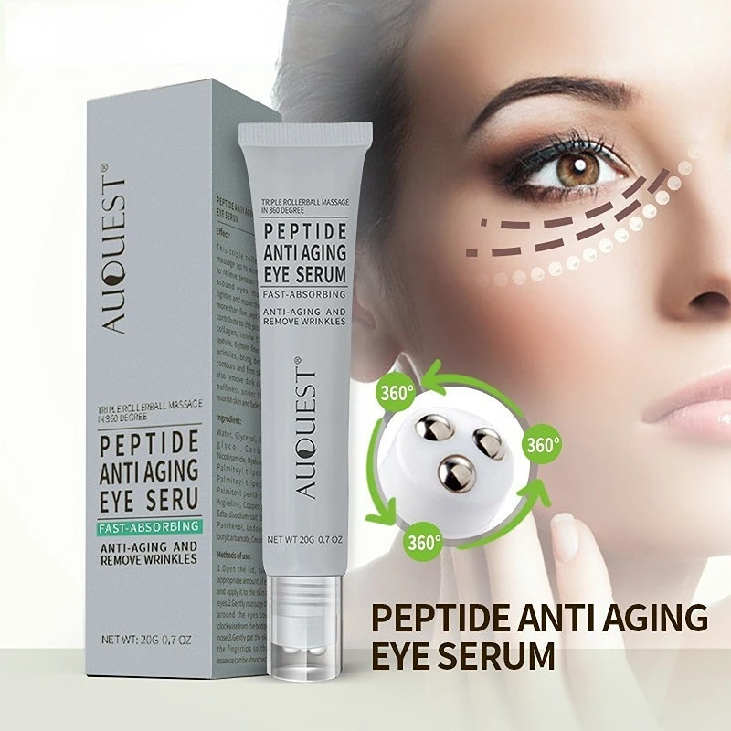 

Anti-dark Circles Eye Cream Massage Rolling Care Eye Cream To Remove Eye Bags Wrinkles Fade Fine Lines Eye Care Beauty Health