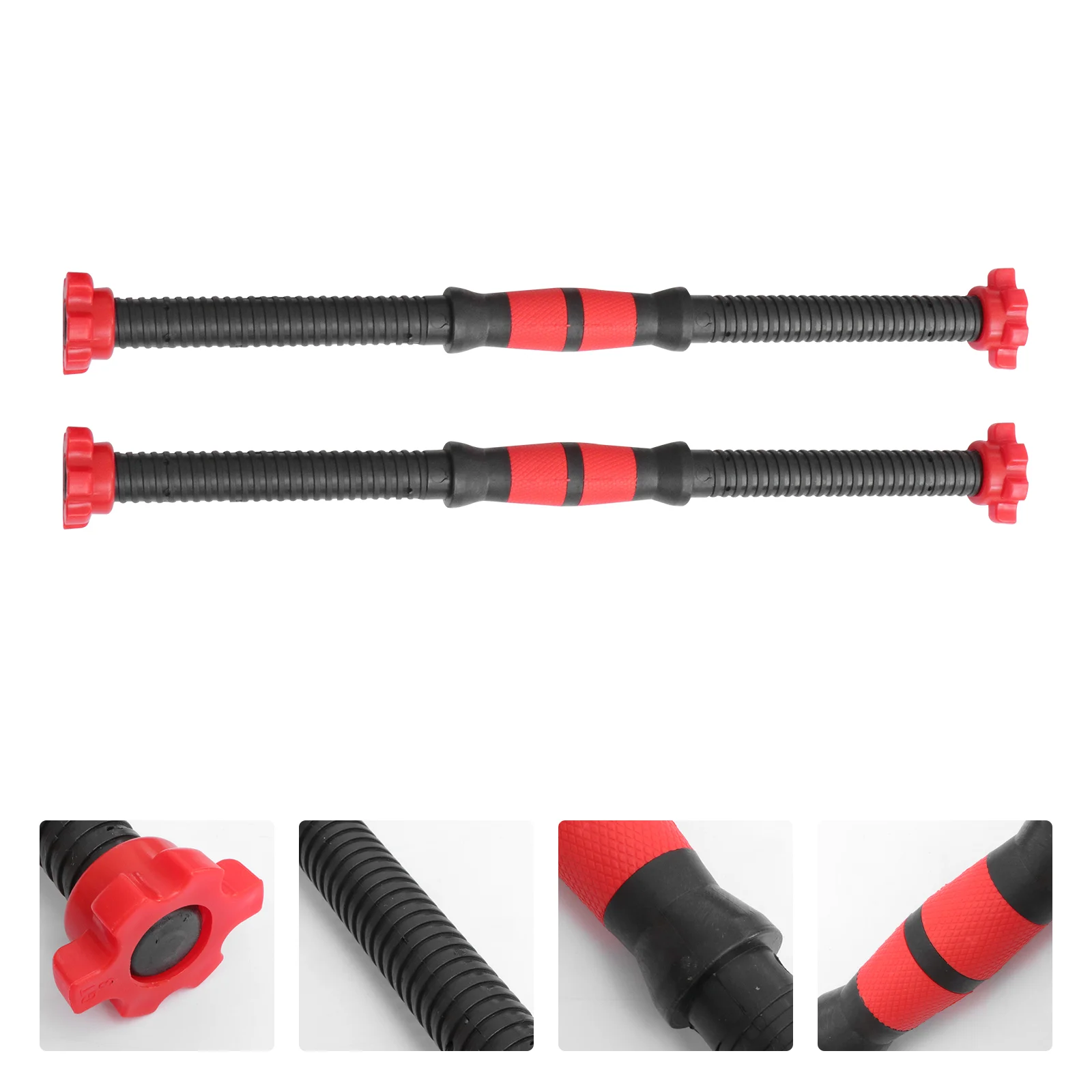

2pcs Dumbbell Bars Durable Prime Dumbbell Bars Barbell Handle Dumbbell Handle for Gym Training Workout Dumbbells