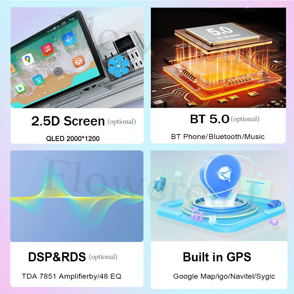 QLED IPS 256G 4G WIFI LTE DSP Android 13 для MG HS 2018 - 2021 GPS навигация Carplay автомобильное радио