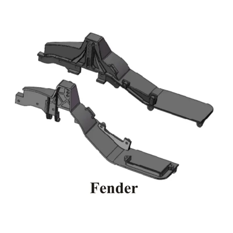 

RGT Spare Parts R86308 Fender / R86309 Bumper Mounts For 1/10 EX86181