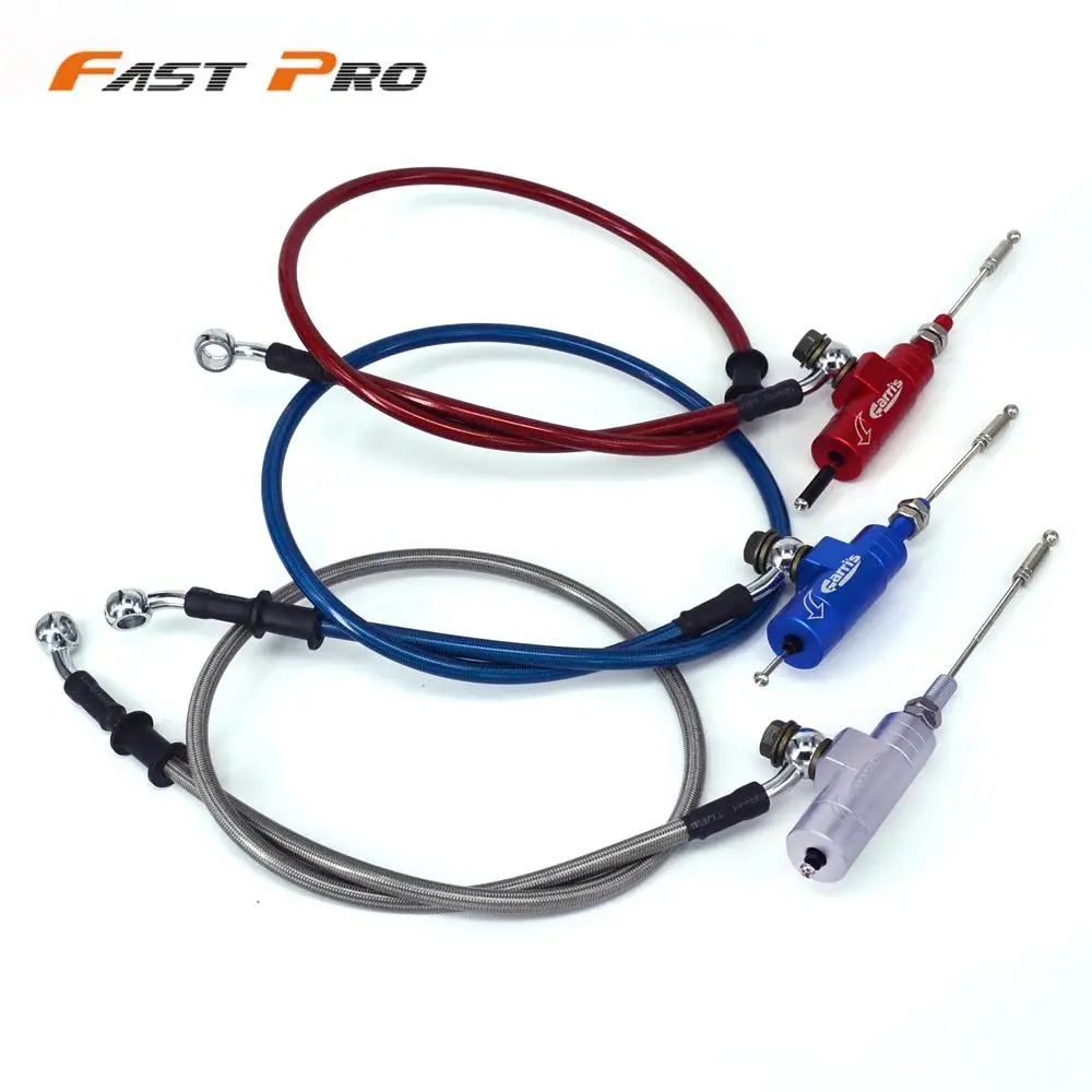 

Motorcycle CNC M10 Hydraulic Clutch Kit Master Cylinder Knitting 1200MM Oil Hose For KTM YAMAHA HONDA KAWASAKI SUZUKI Husqvarna