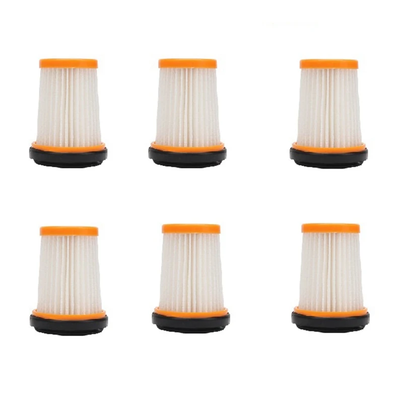 

6Pcs Dust Collector Replacement Accessories Filter Elements For Shark W1/W2/W3/WV200/WV205