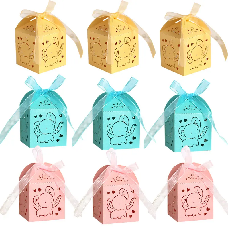 Wedding Favors Gift Boxes Baby Shower Kid Birthday Wedding Party Decorations Supplies