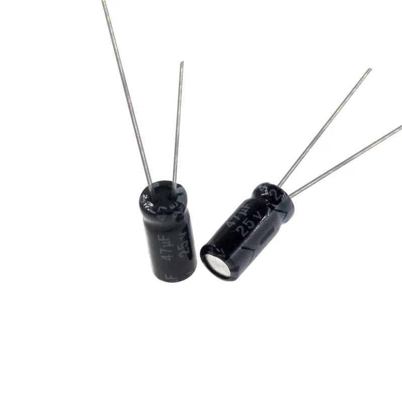 1000pcs/1PACK 47uF 25V 47MFD 25Volt 5*7mm Aluminum Electrolytic Capacitor Radial